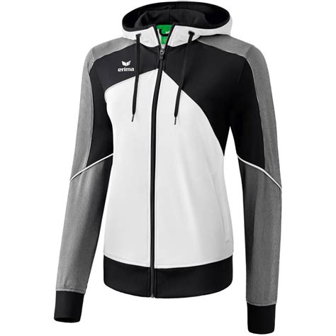 Trainingsjacke mit Kapuze Baumwolle und Kaschmirstrick in .